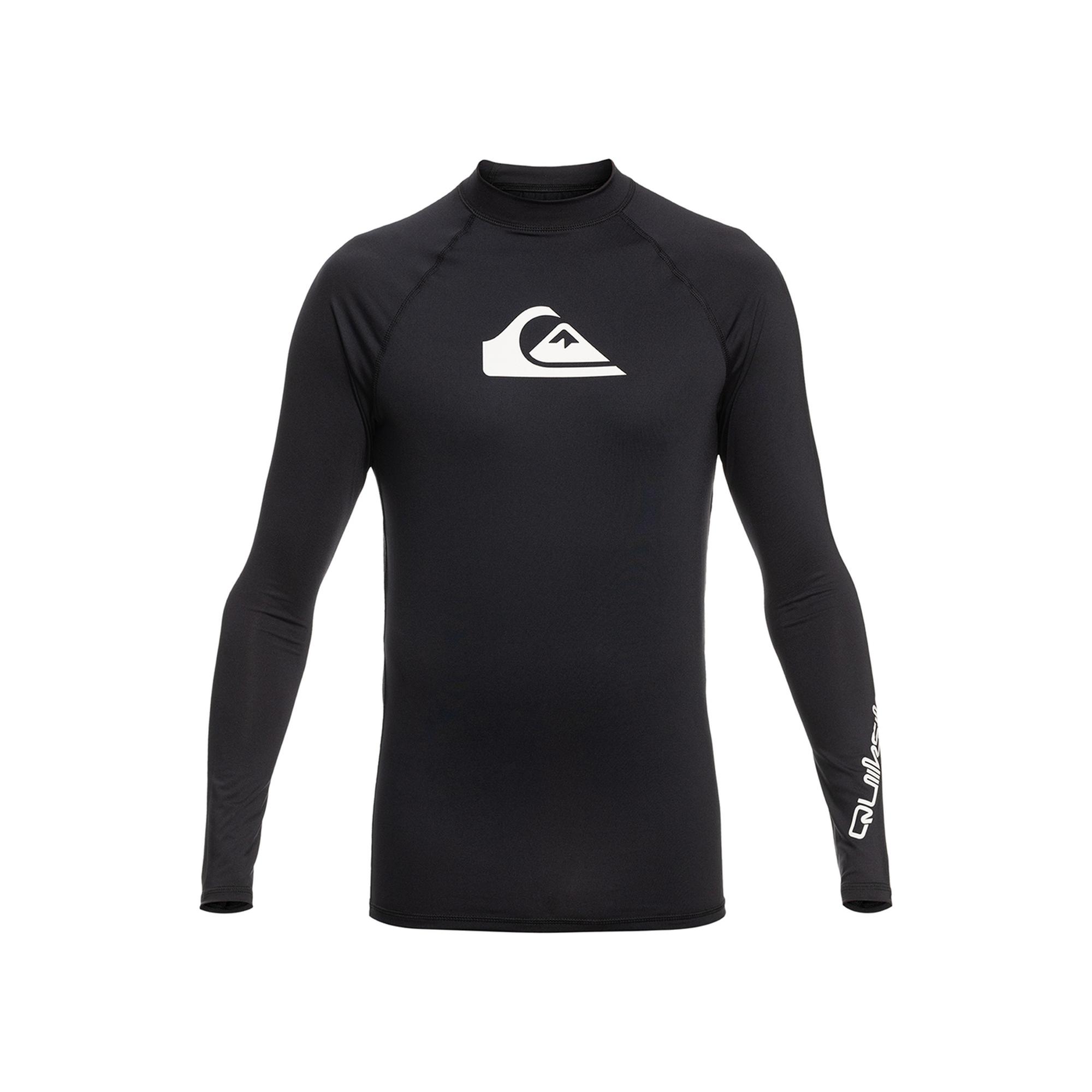 Quiksilver Erkek Lycra All Time LS Siyah Giyim