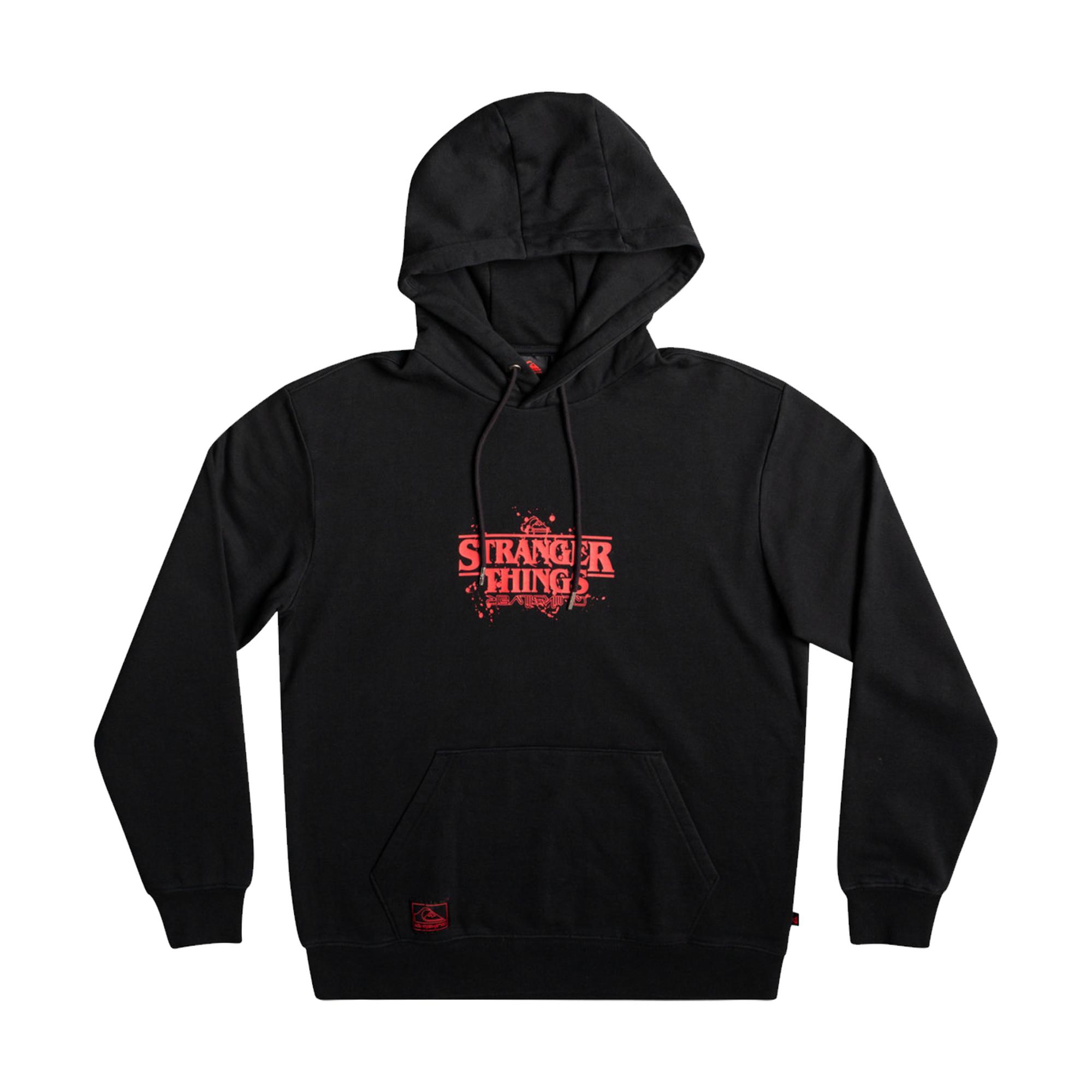 Quiksilver Erkek Sweatshirt Official Logo Siyah