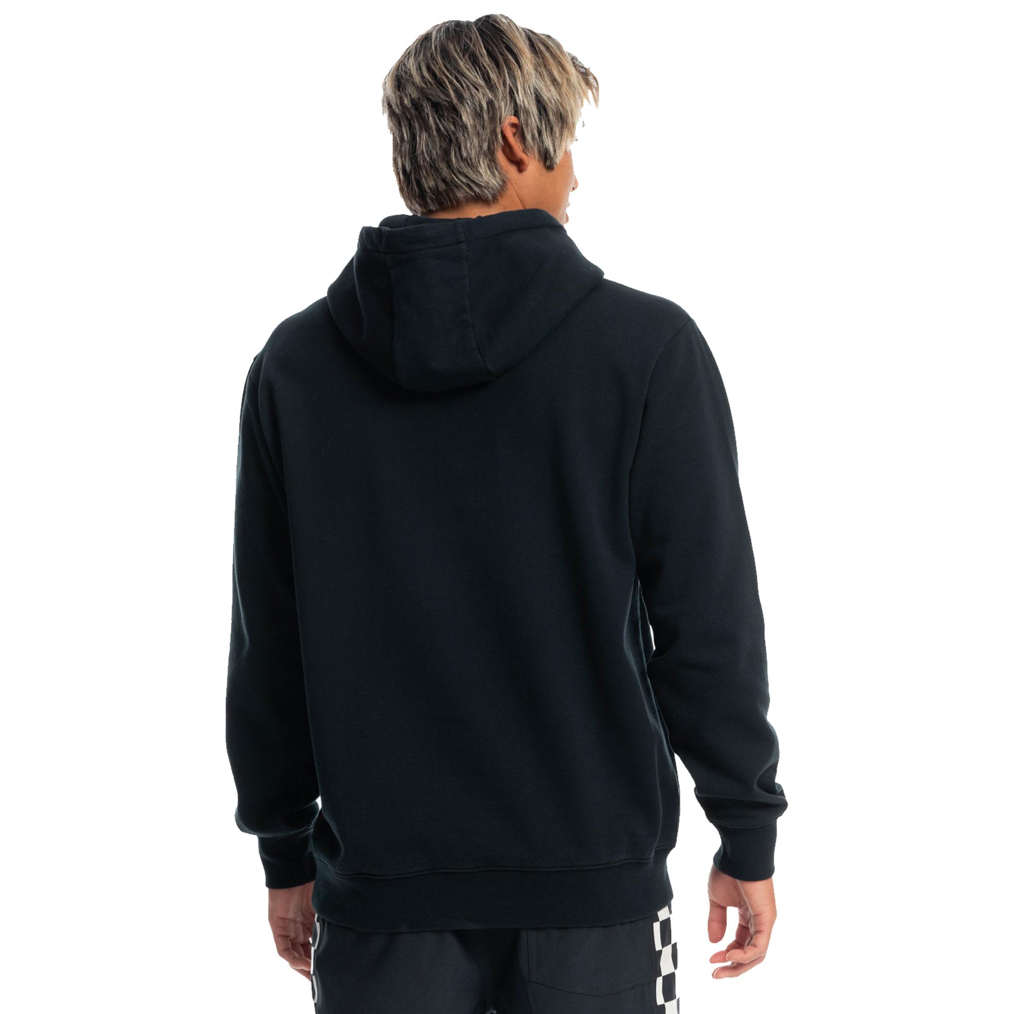 Quiksilver Erkek Sweatshirt Official Logo Siyah