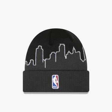  New Era NBA Tip Off Cuff Beanie Brooklyn Nets Unisex Siyah Bere