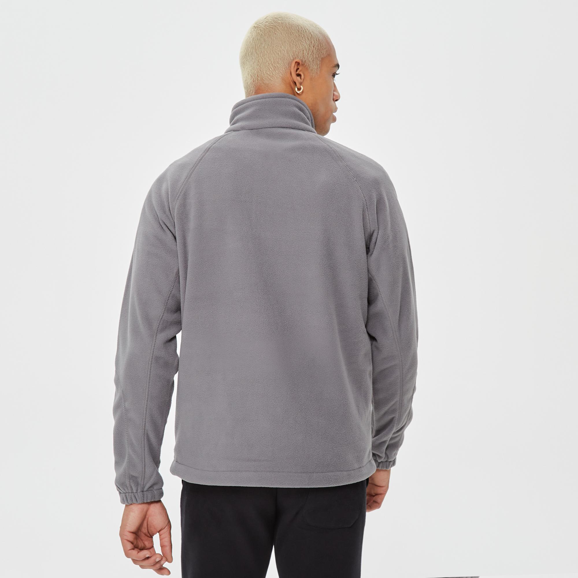 Columbia Fast Trek II Erkek Gri Fermuarlı Polar Ceket