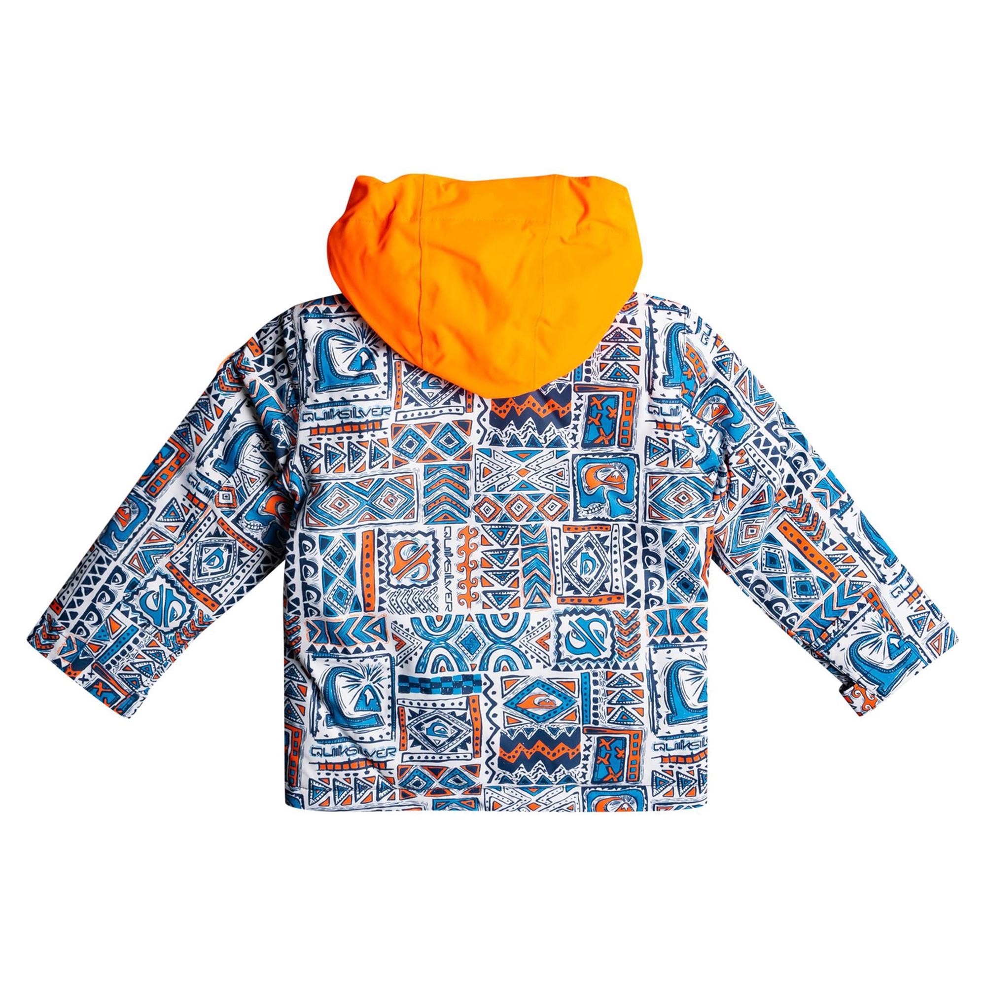 Quiksilver Little Mission Kids Erkek Çocuk Mavi Snowboard Ceketi