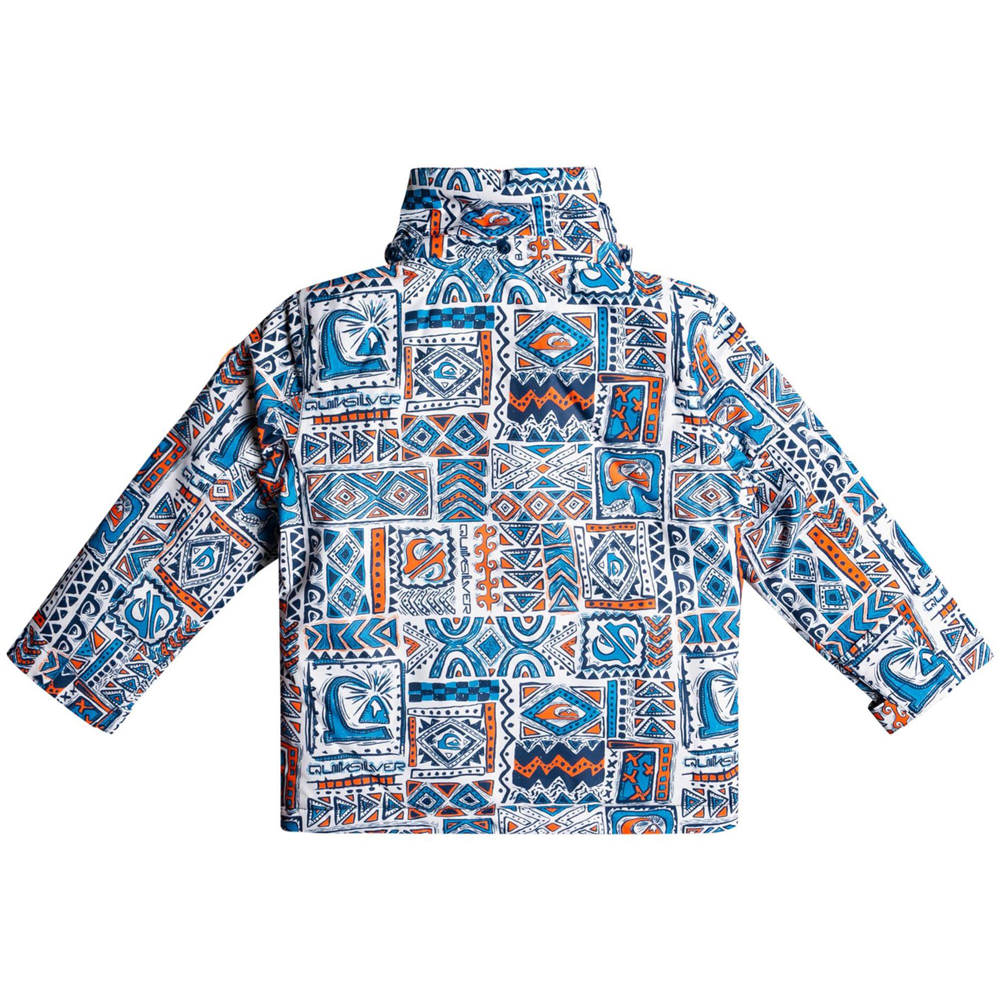 Quiksilver Little Mission Kids Erkek Çocuk Mavi Snowboard Ceketi