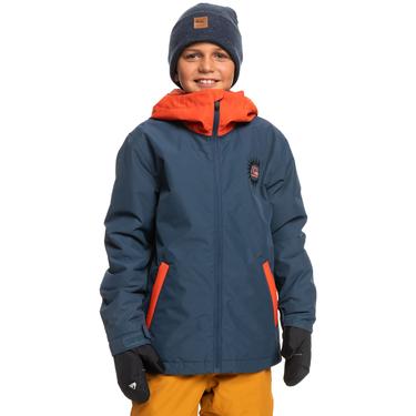  Quiksilver In The Hood Youth Unisex Çocuk Snowboard Ceketi