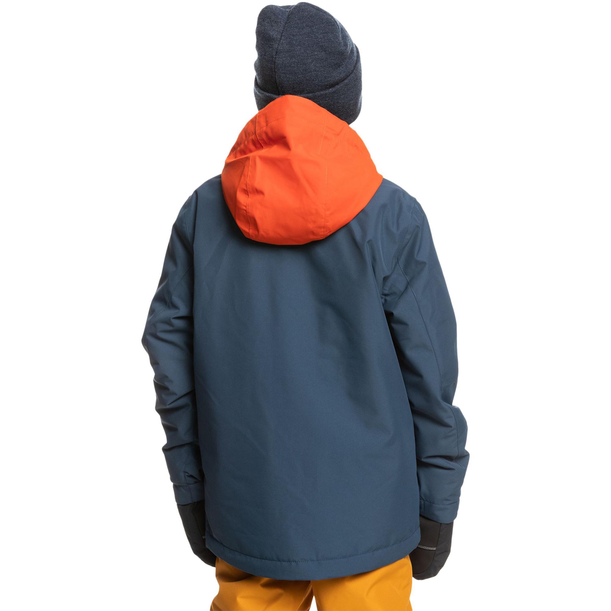Quiksilver In The Hood Youth Unisex Çocuk Snowboard Ceketi