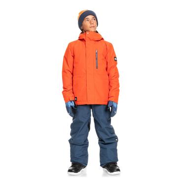  Quiksilver Mission Solid Youth Erkek Çocuk Snowboard Ceketi