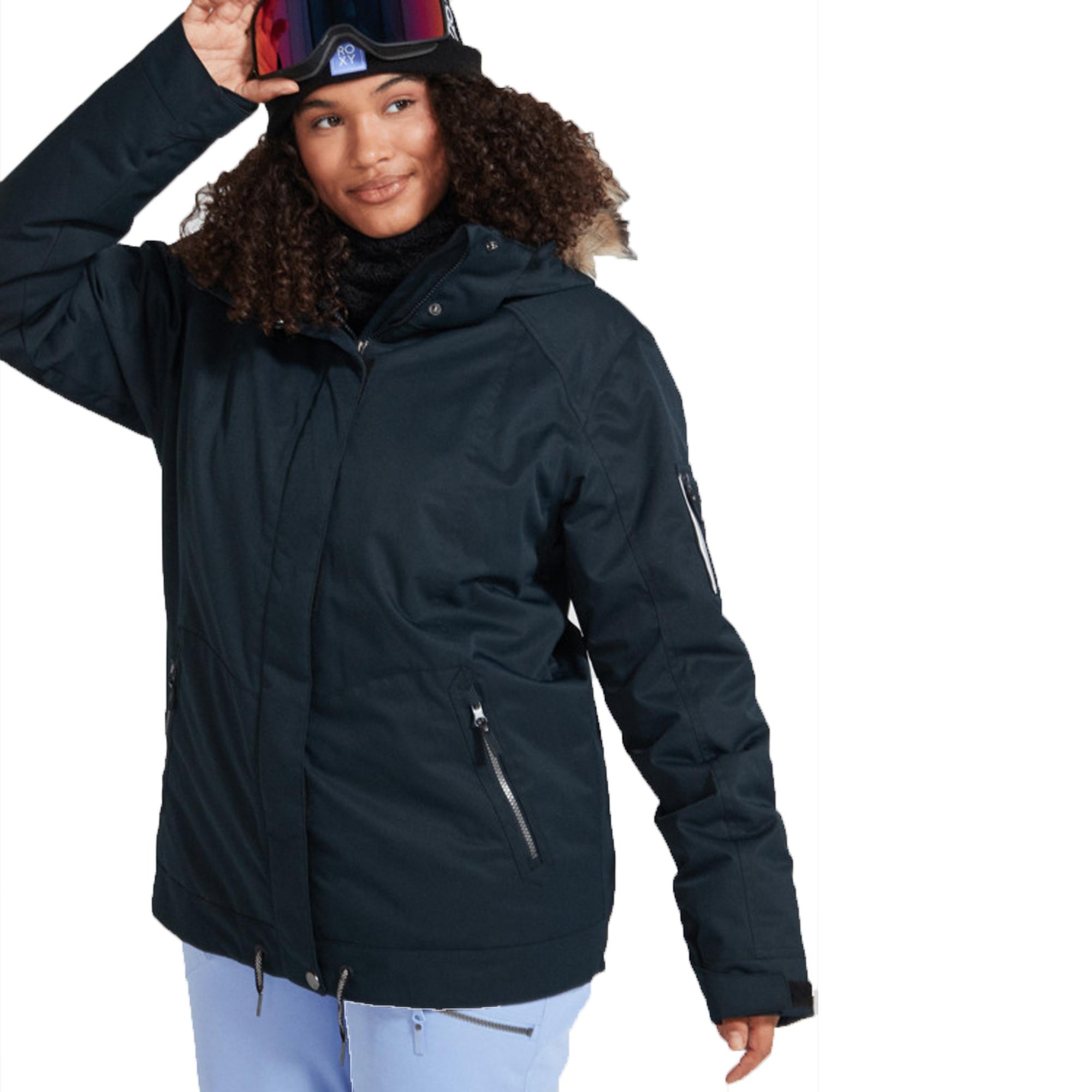 Roxy Kadın Snowboard Ceketi Meade JK Siyah