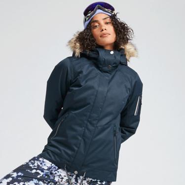  Roxy Kadın Snowboard Ceketi Meade JK Siyah