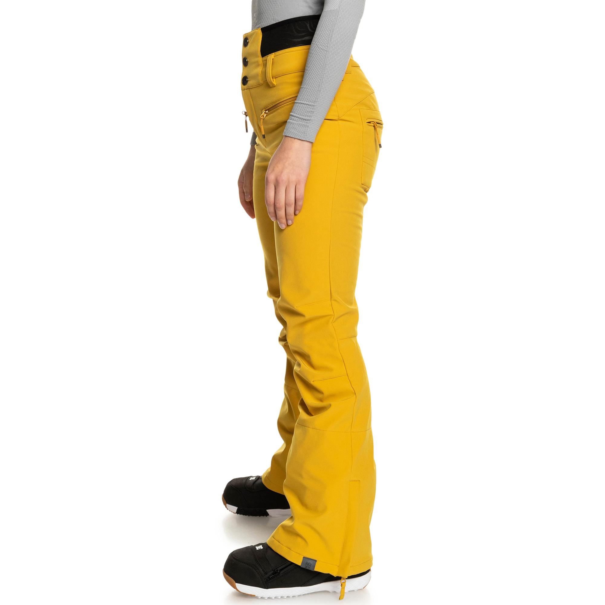 Roxy Kadın Snowboard Pantolonu Rising High  Sarı