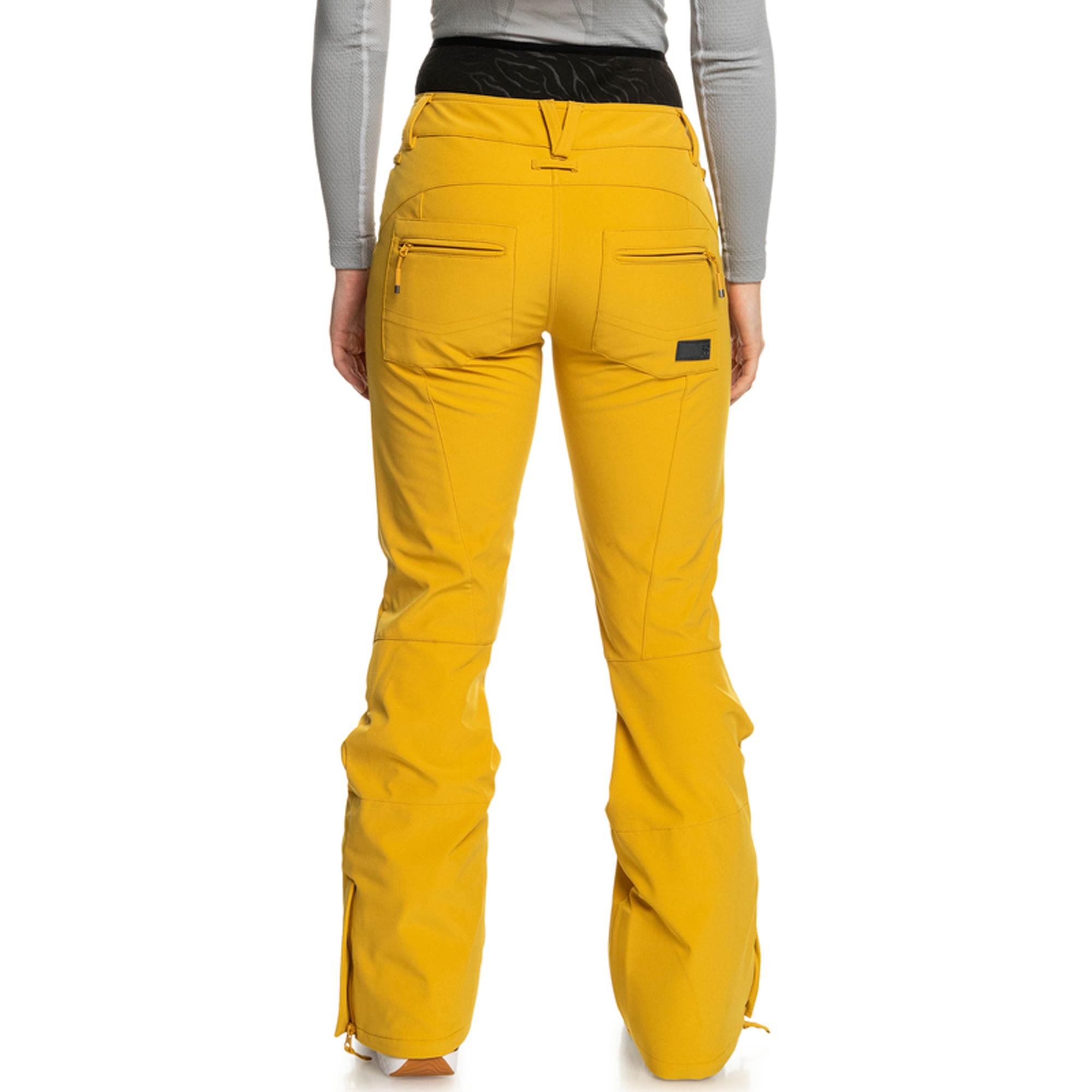Roxy Kadın Snowboard Pantolonu Rising High  Sarı