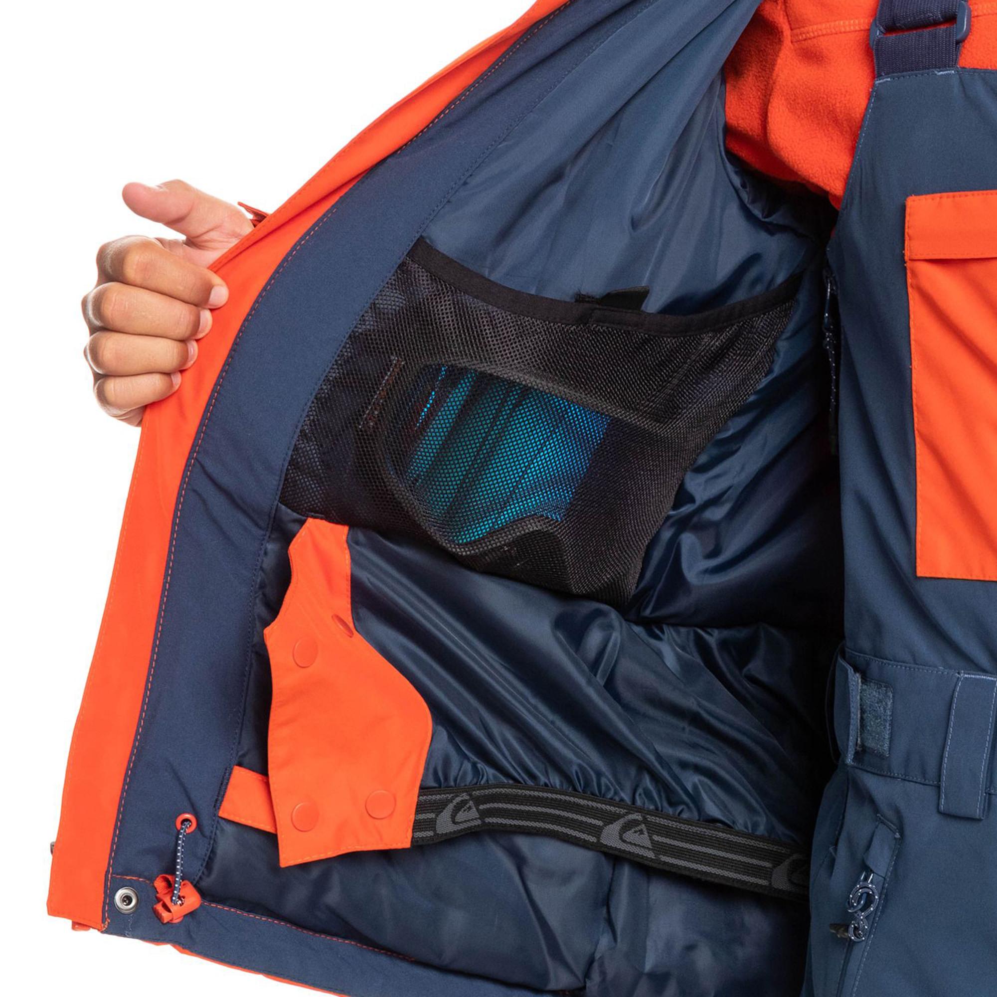 Quiksilver Mission Solid Youth Erkek Çocuk Snowboard Ceketi