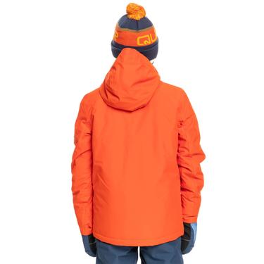  Quiksilver Mission Solid Youth Erkek Çocuk Snowboard Ceketi