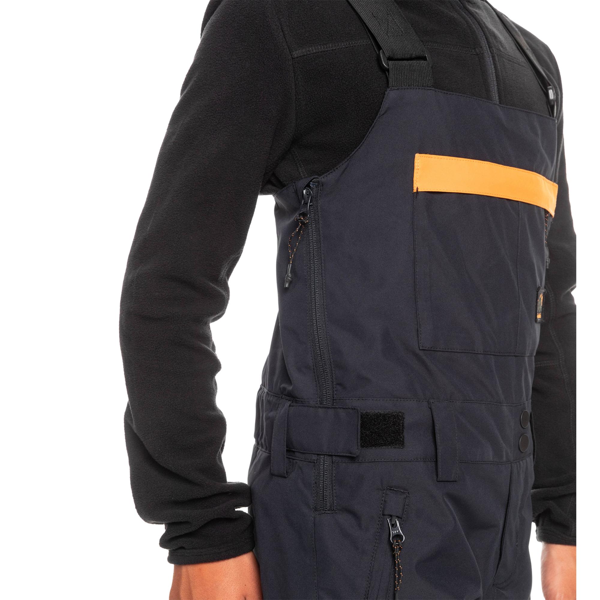 Quiksilver Erkek Çocuk Snowboard Pantolonu Mash Up Youth Bib Siyah