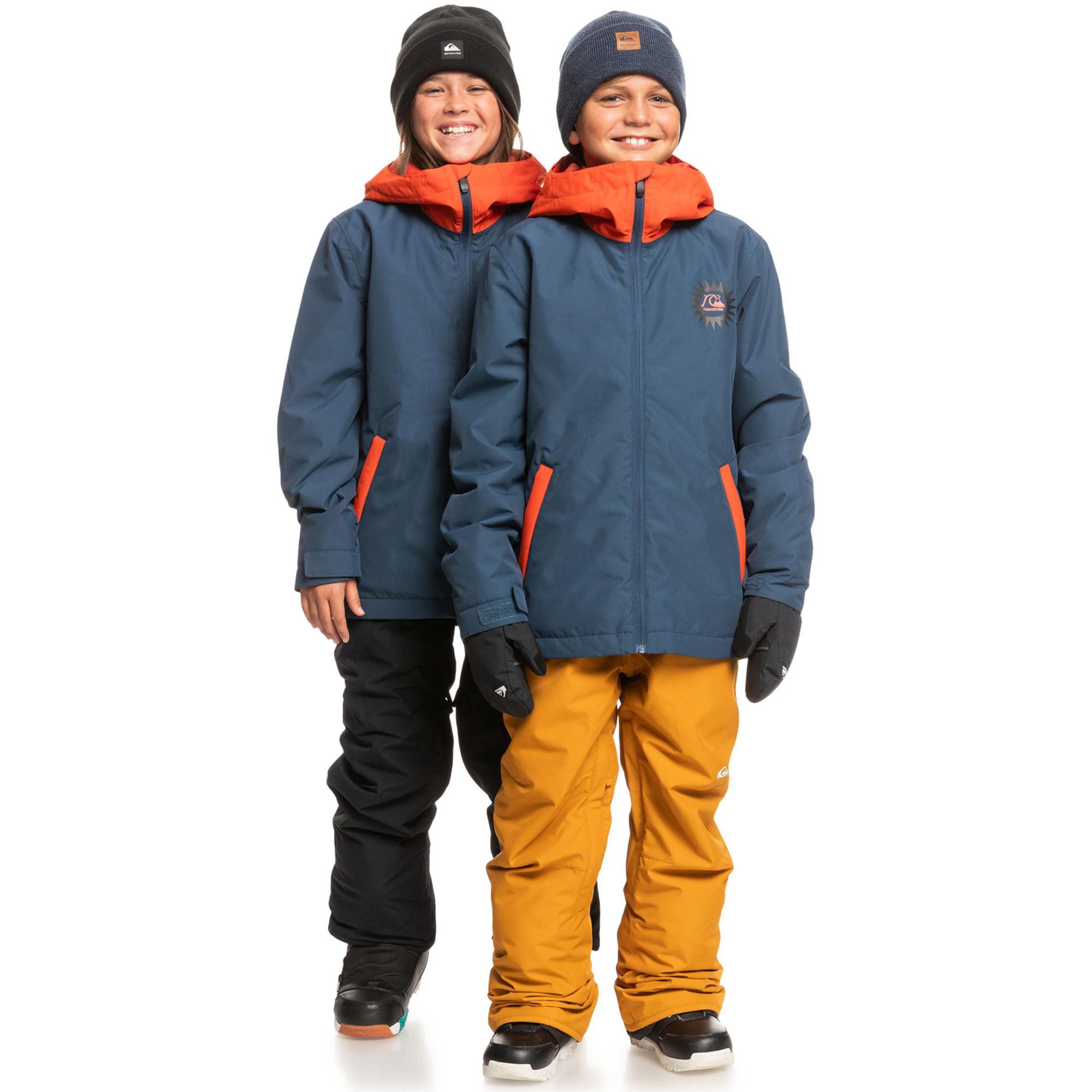 Quiksilver In The Hood Youth Unisex Çocuk Snowboard Ceketi