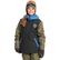 Quiksilver In The Hood Youth Unisex Çocuk Siyah Snowboard Ceketi