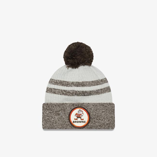  New Era Cleveland Browns NFL Sideline Unisex Gri Bere