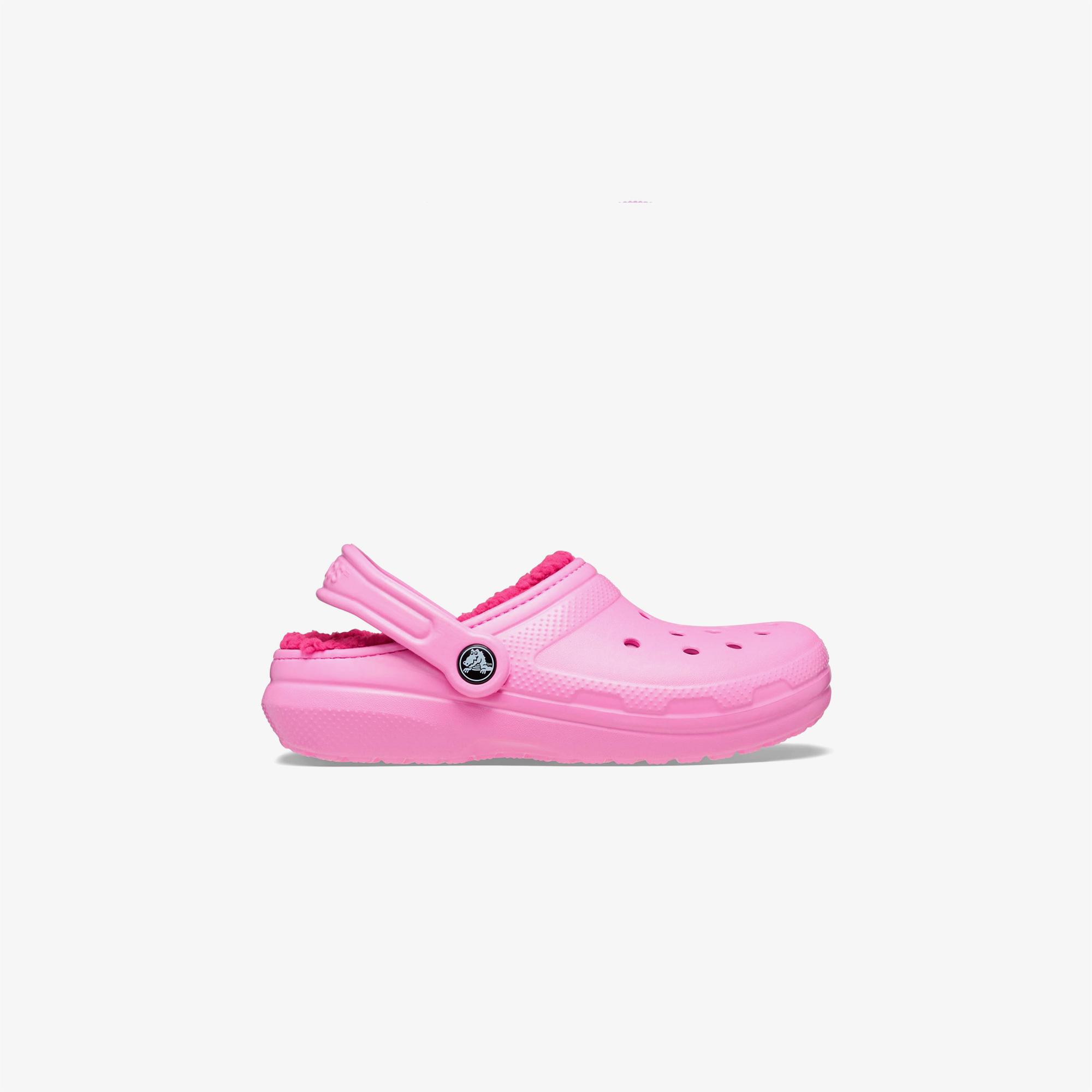 Crocs Classic Lined Clog Lifestyle Slippers Pembe Terlik
