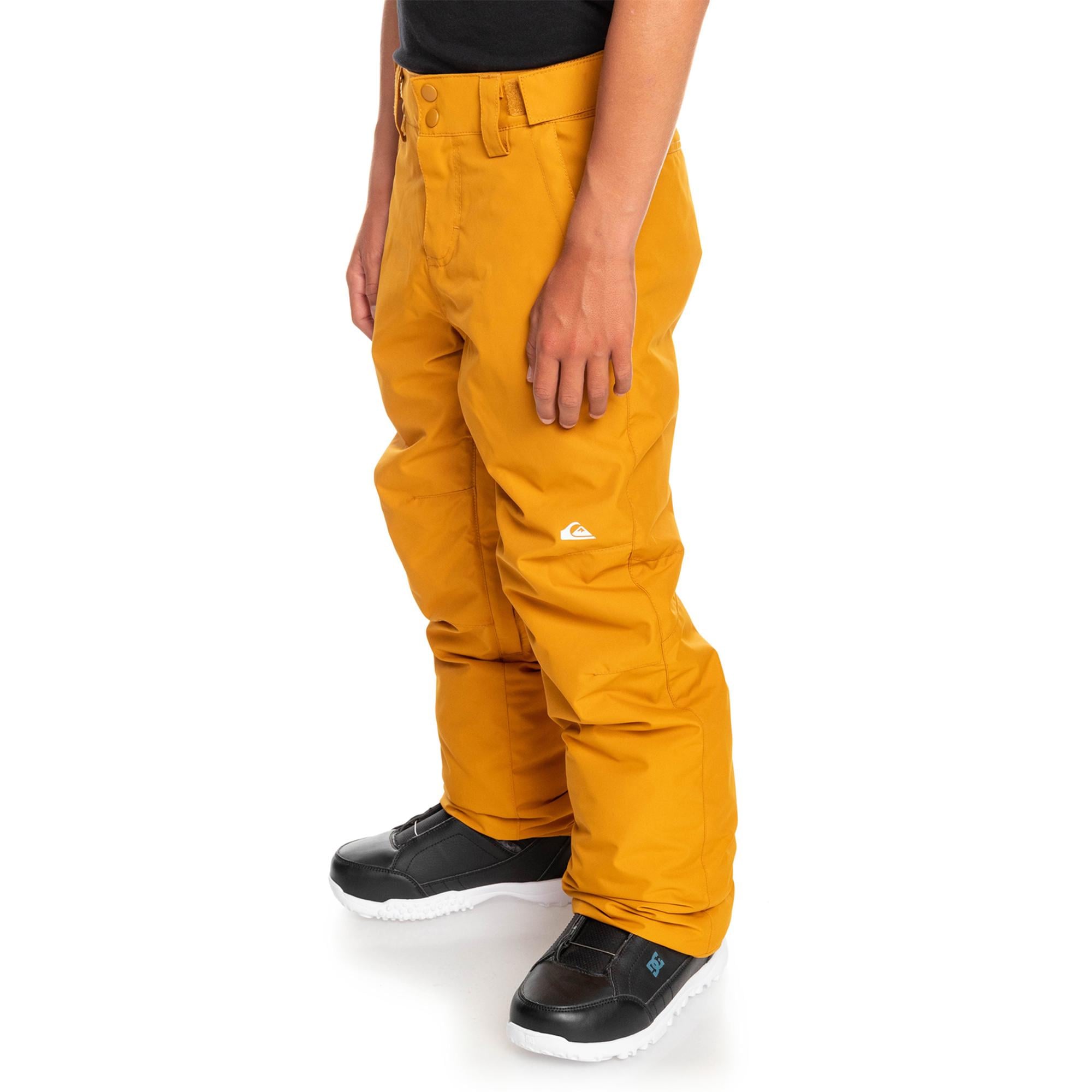 Quiksilver Erkek Çocuk Snowboard Pantolonu Estate Yth Pt B Snpt Sarı