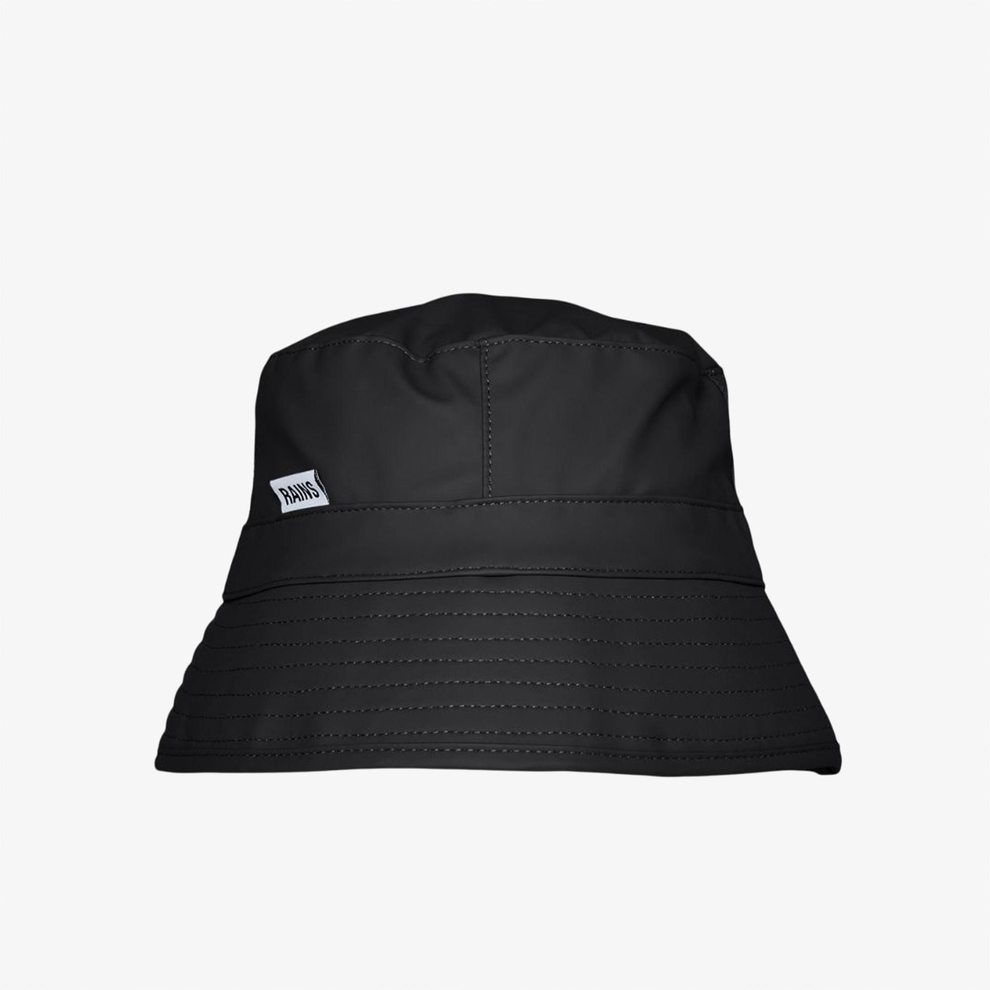 Rains Bucket Hat Unisex Siyah Şapka