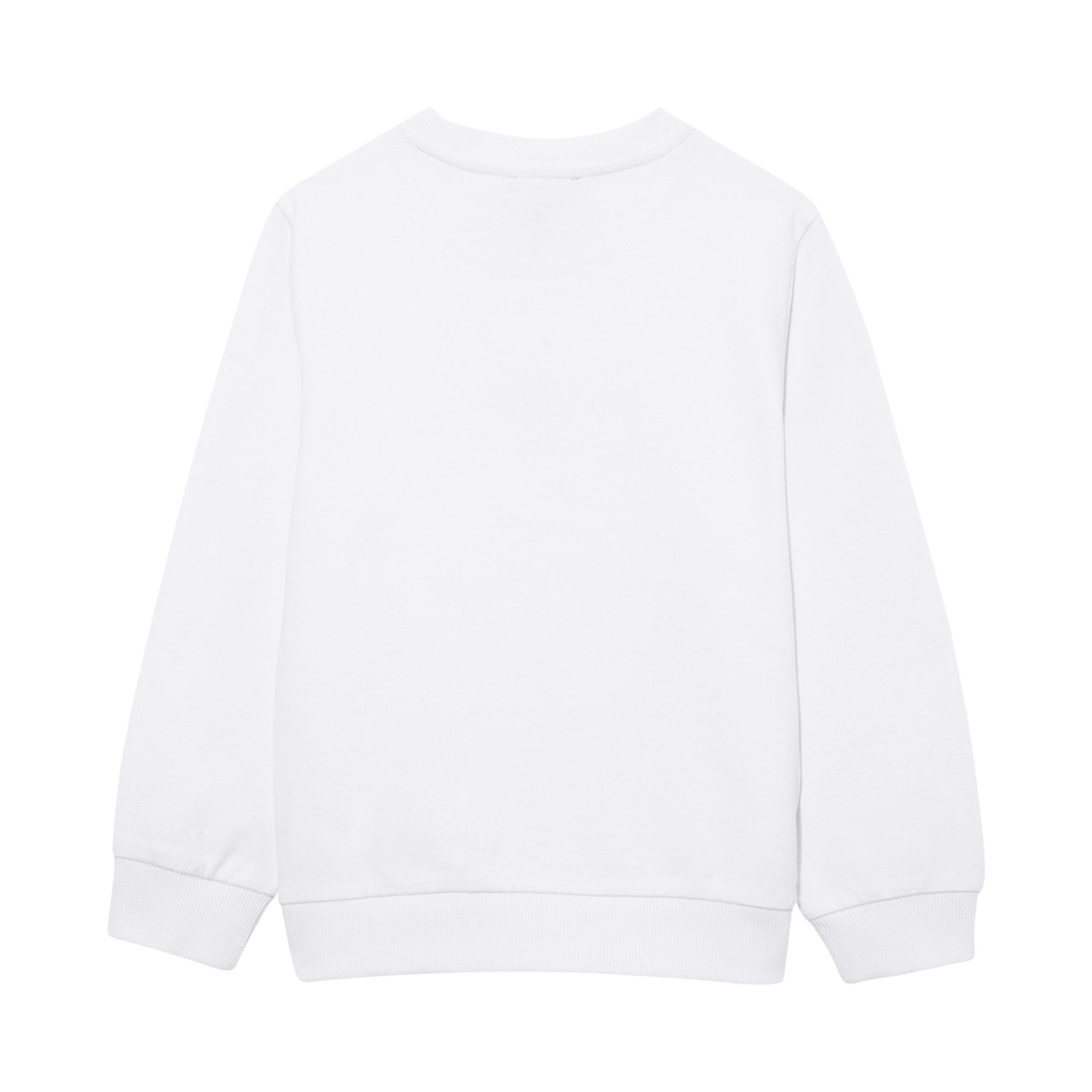 Mavi Miav Baskılı Beyaz Çocuk Sweatshirt 6610031-620