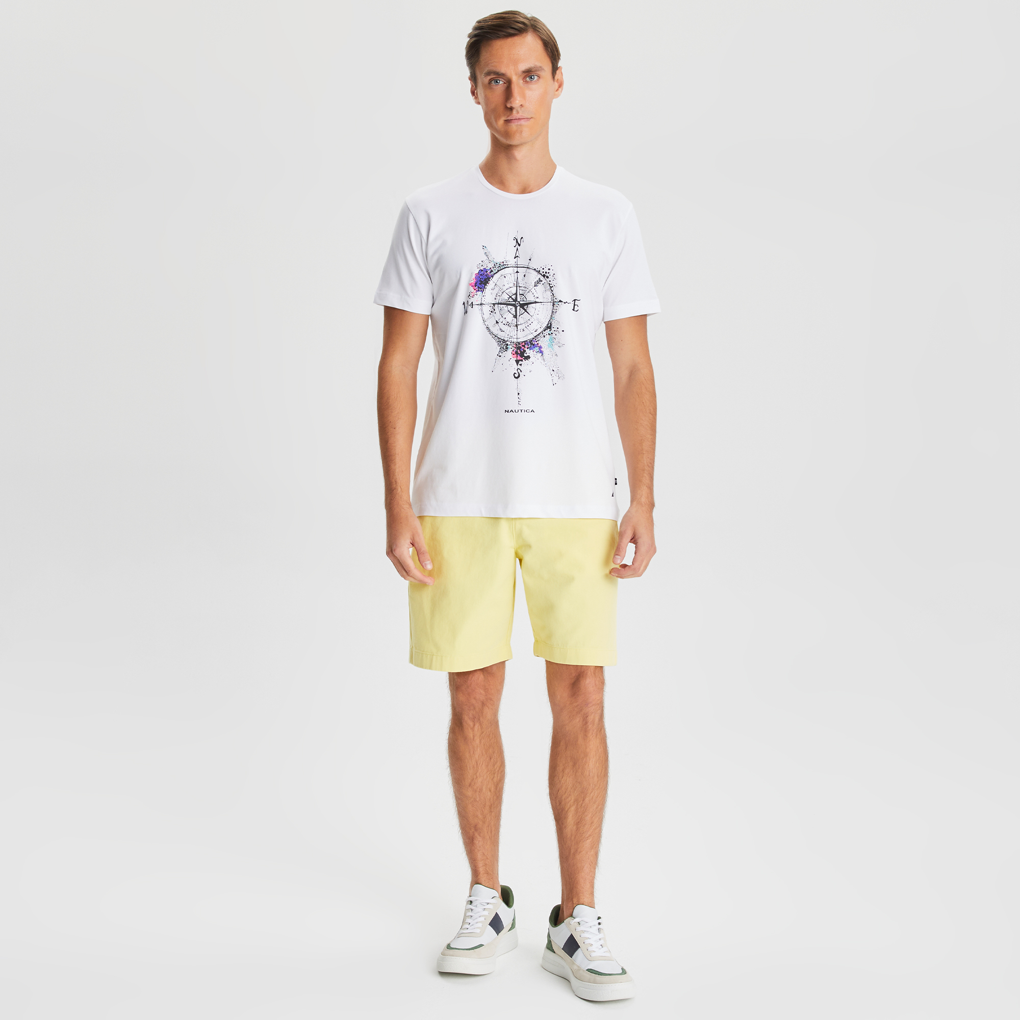  Nautica Sarı Classic Fit Şort