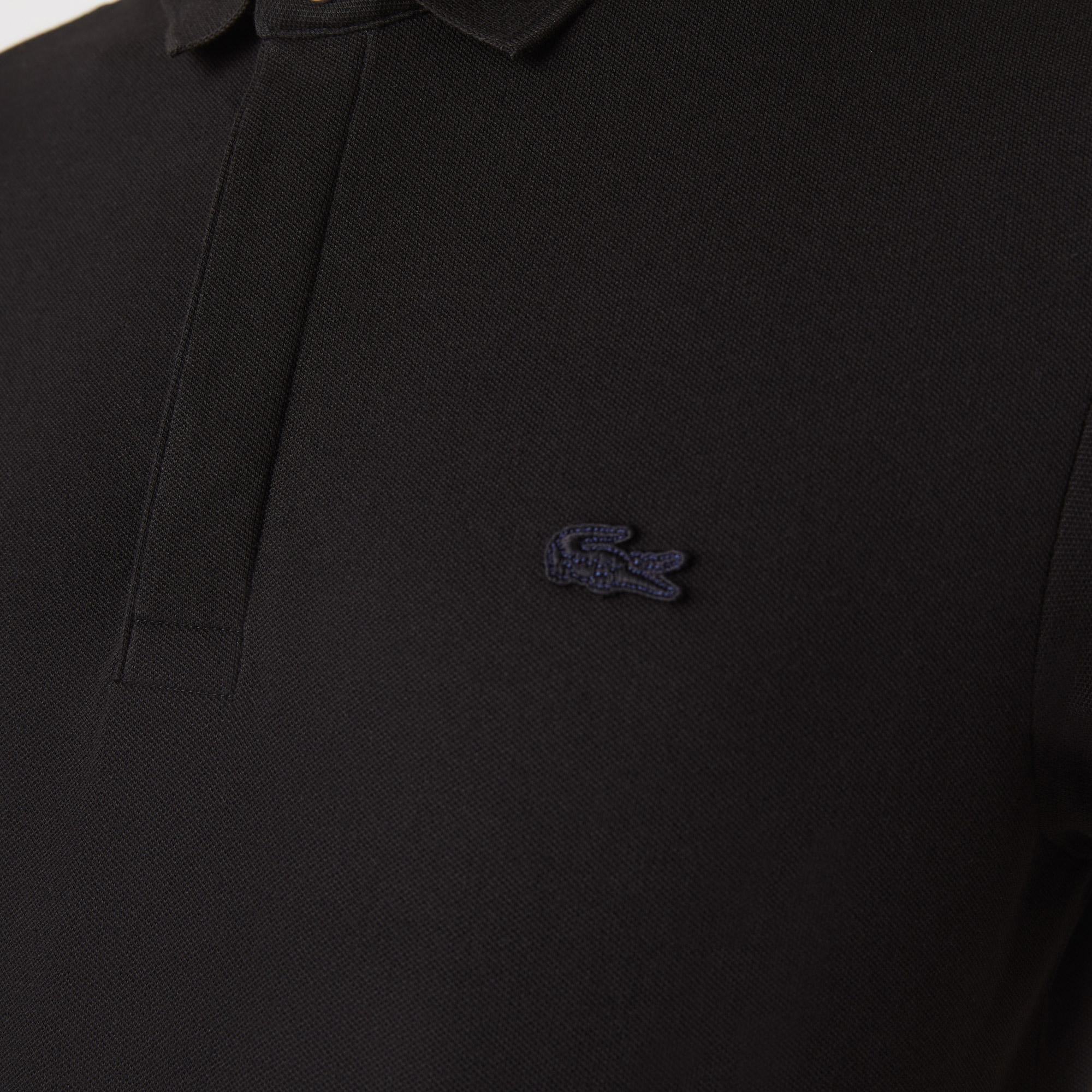 Lacoste Paris Erkek Regular Fit Siyah Polo