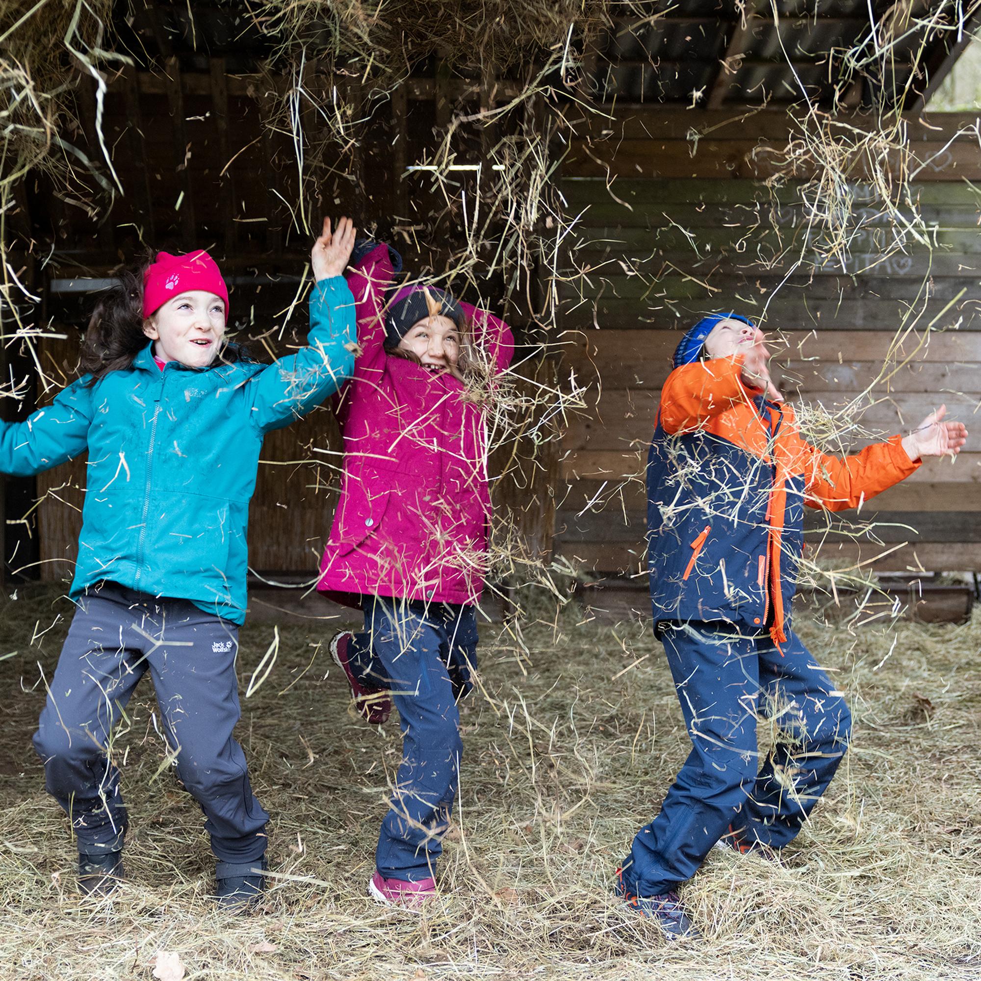 Jack Wolfskin Woodland Wt Texapore High Vc K Unisex Çocuk Mor Bot