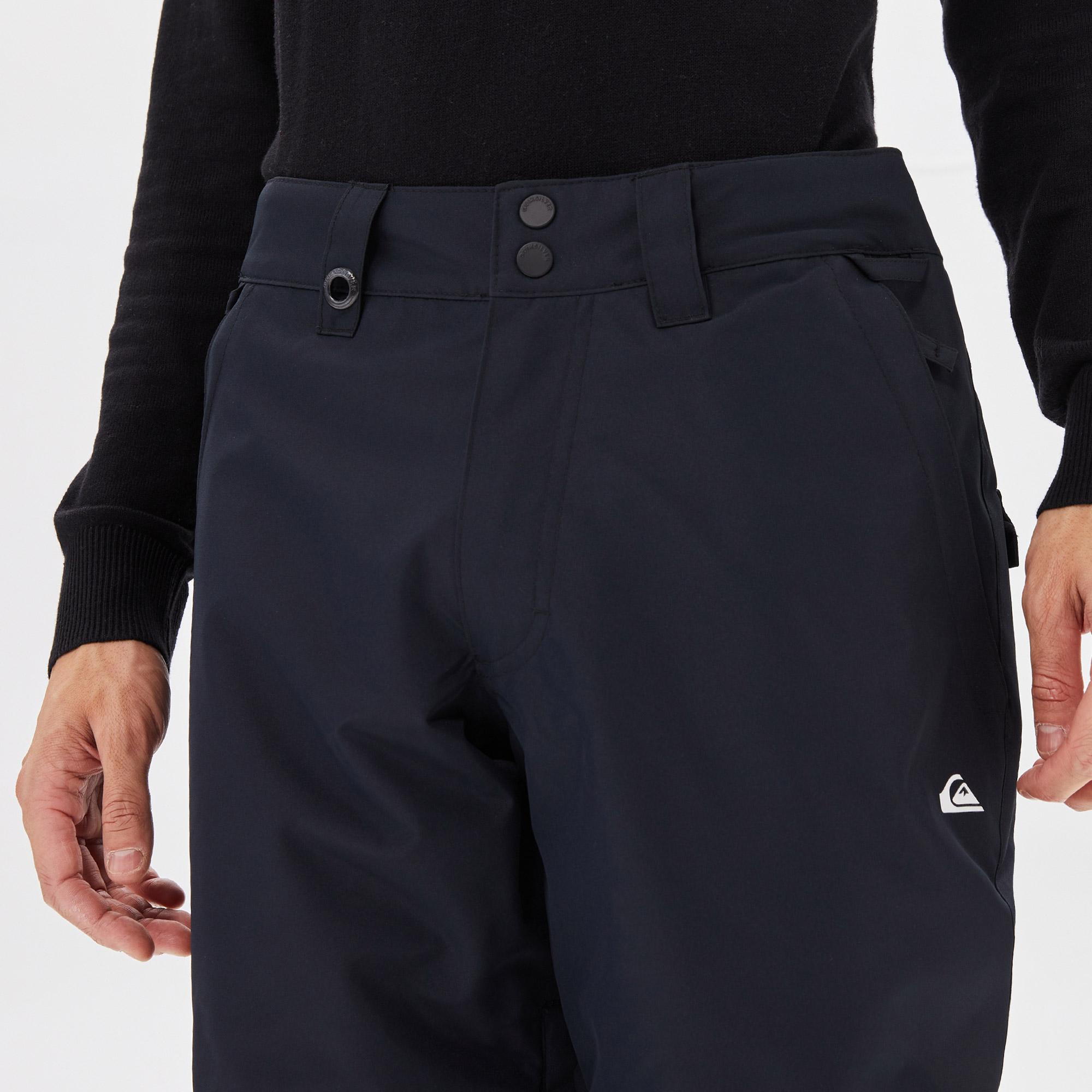 Quiksilver Estate Erkek Siyah Snowboard Pantolonu