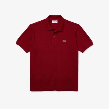  Lacoste L.12.12 Erkek Classic Fit Bordo Polo
