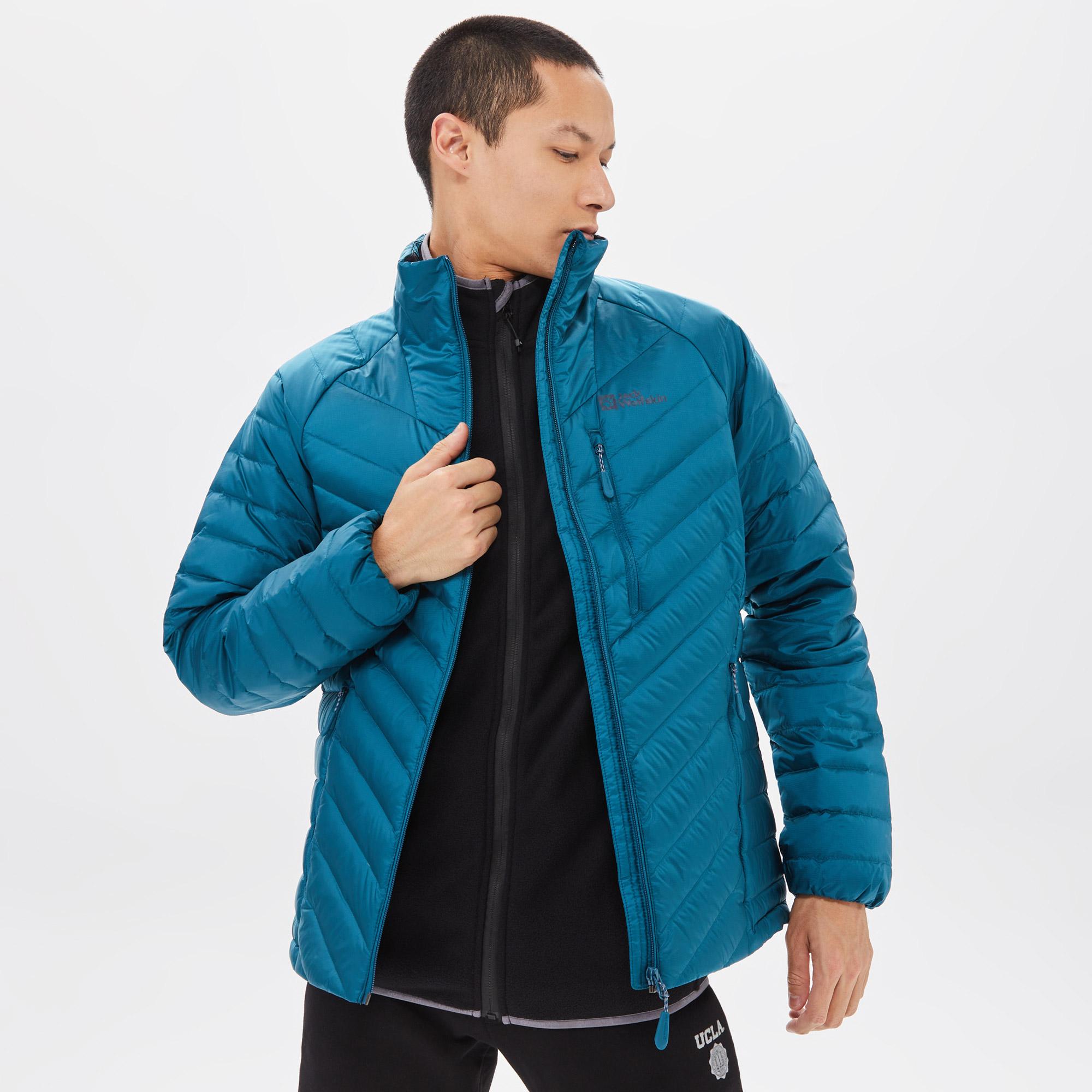 Jack Wolfskin Passamani Down Erkek Mavi Ceket