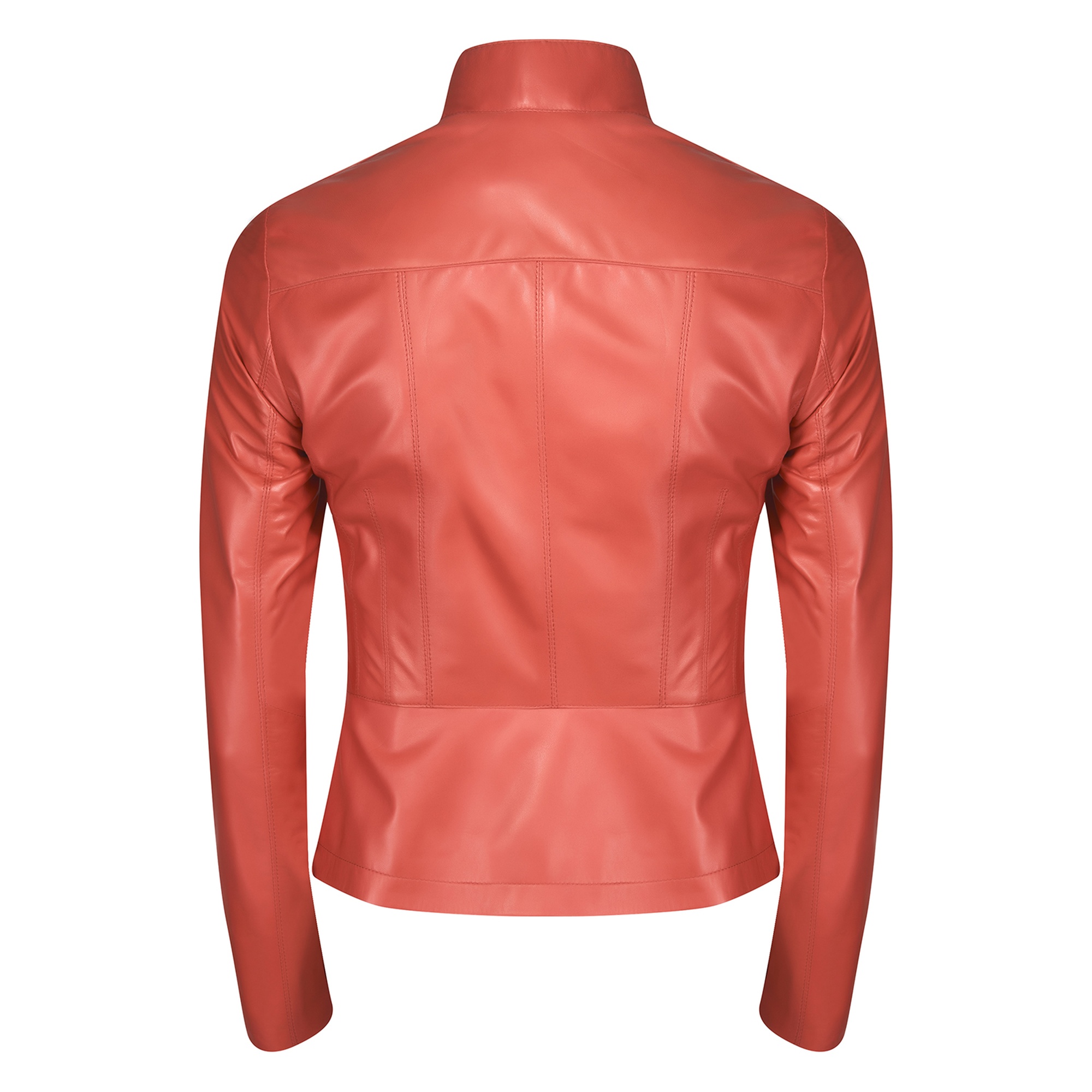 Carel Kırmızı Kadın Deri Ceket