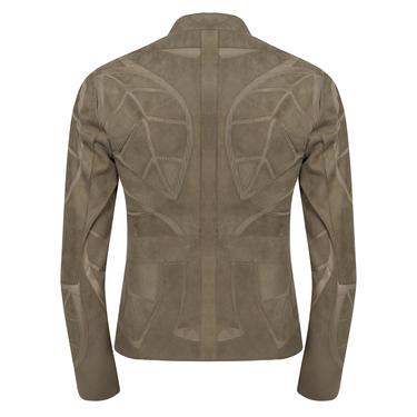  Origa Kadın Yaprak Panelli Deri Ceket