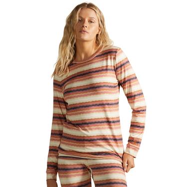  Billabong Warm Up Tech Ls Kadın Turuncu İçlik Üst