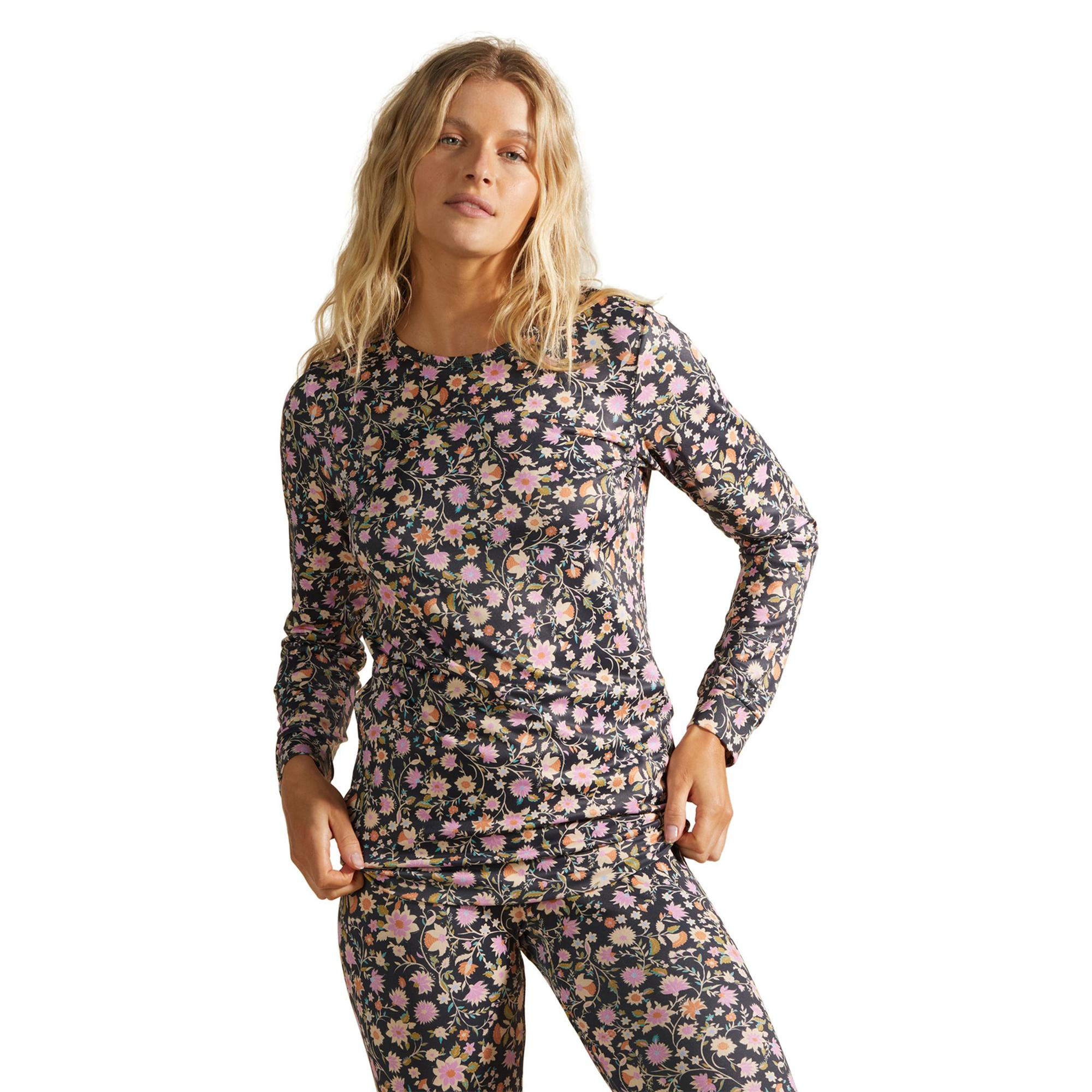 Billabong Warm Up Tech Ls Kadın Siyah İçlik Üst