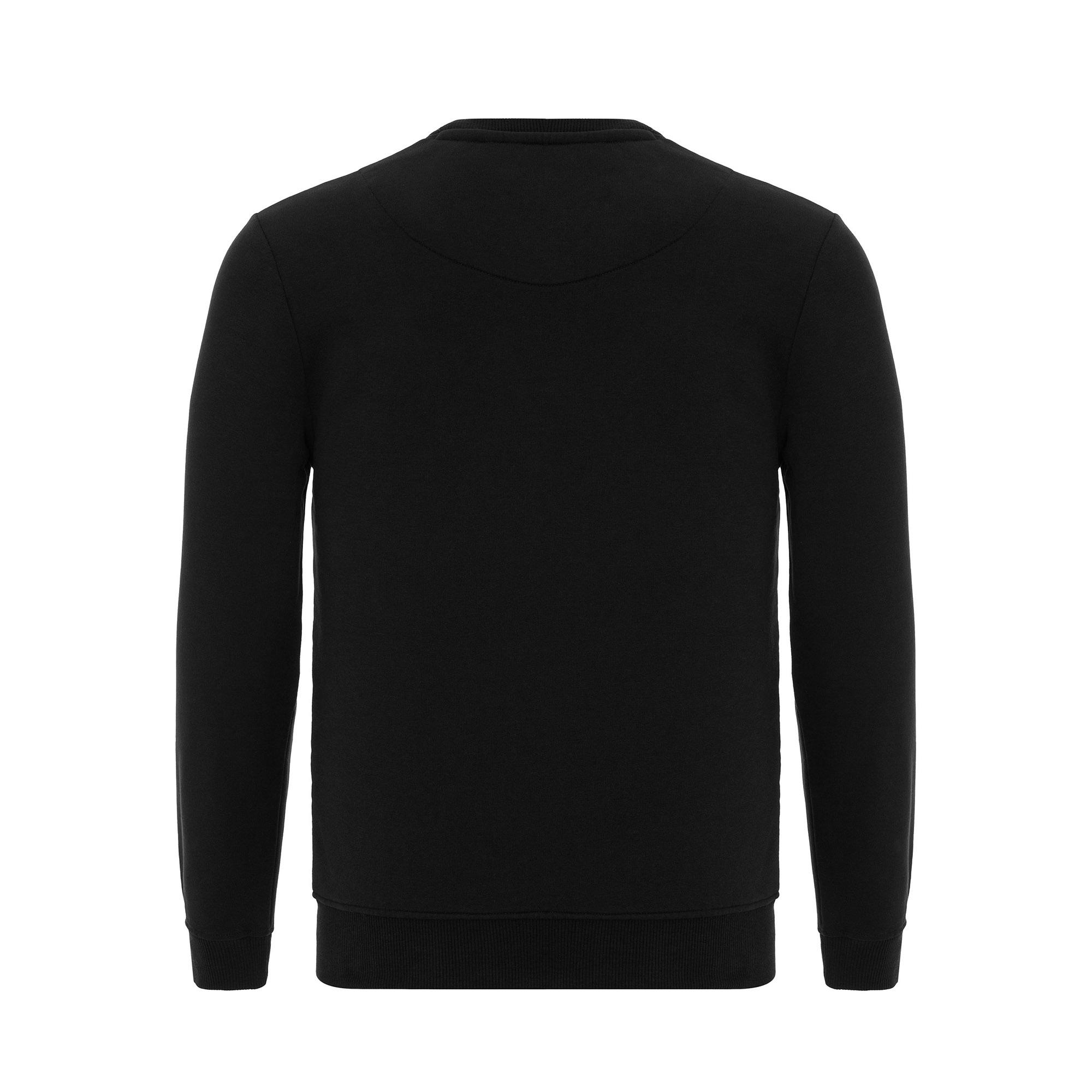 Routefield Harv Erkek Günlük Sweatshirt Siyah