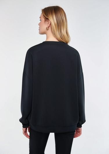  Mavi Lux Touch Siyah Modal Sweatshirt 168837-900