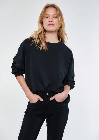  Mavi Lux Touch Siyah Modal Sweatshirt 168837-900