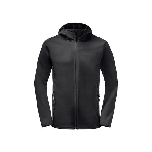  Jack Wolfskin Bornberg Hoody Erkek Siyah Softshell