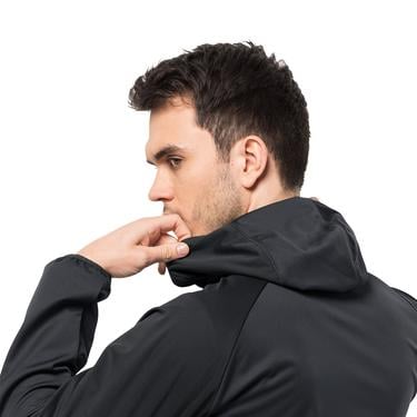  Jack Wolfskin Feldberg Hoody Erkek Gri Softshell