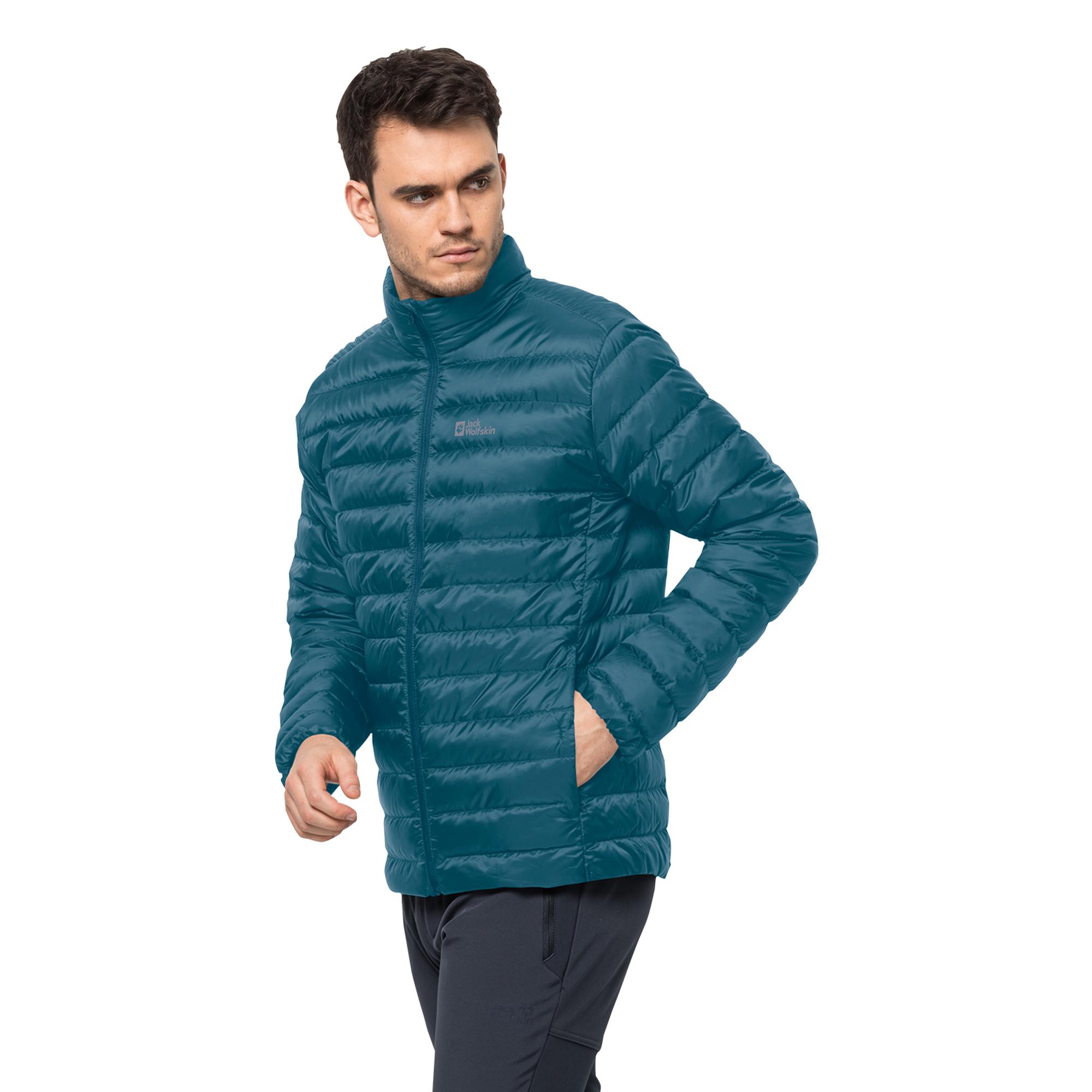 Jack Wolfskin Erkek Outdoor Mont Pack & Go Down Mavi