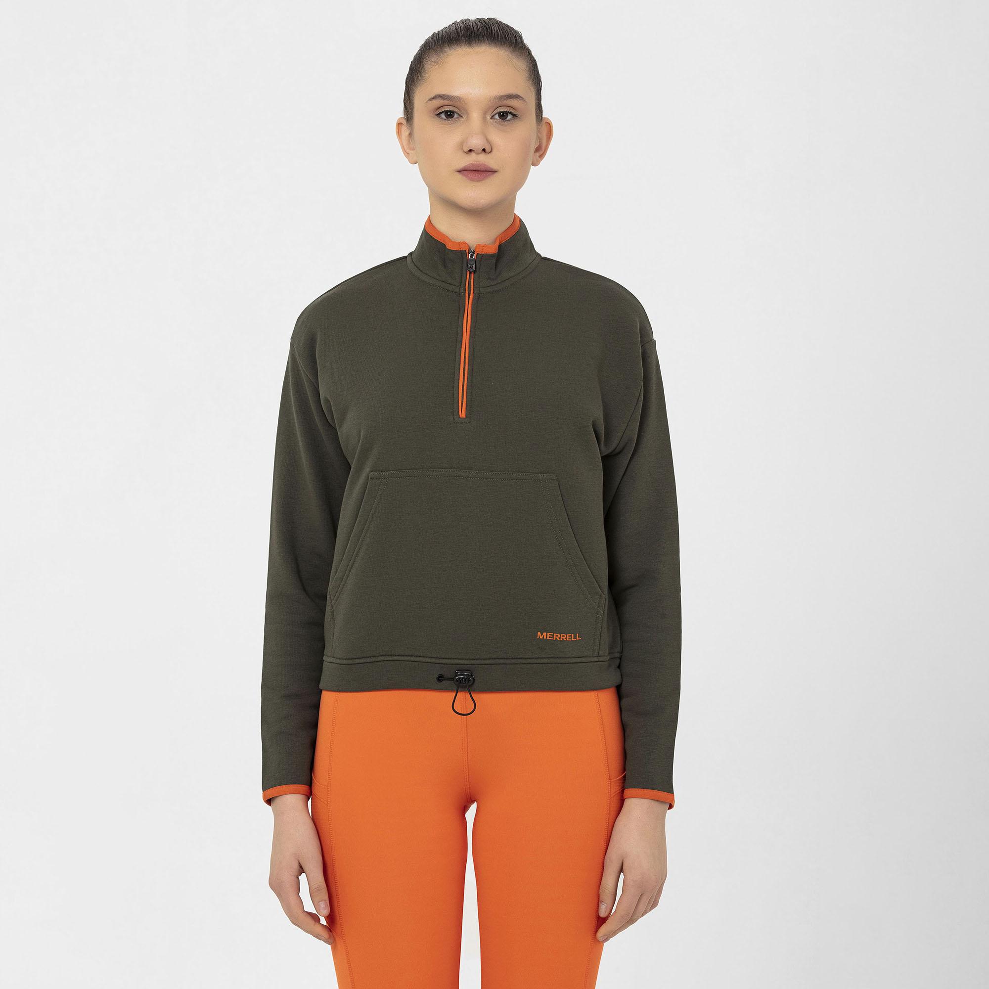 Merrell Sense Kadın Yeşil Sweatshirt