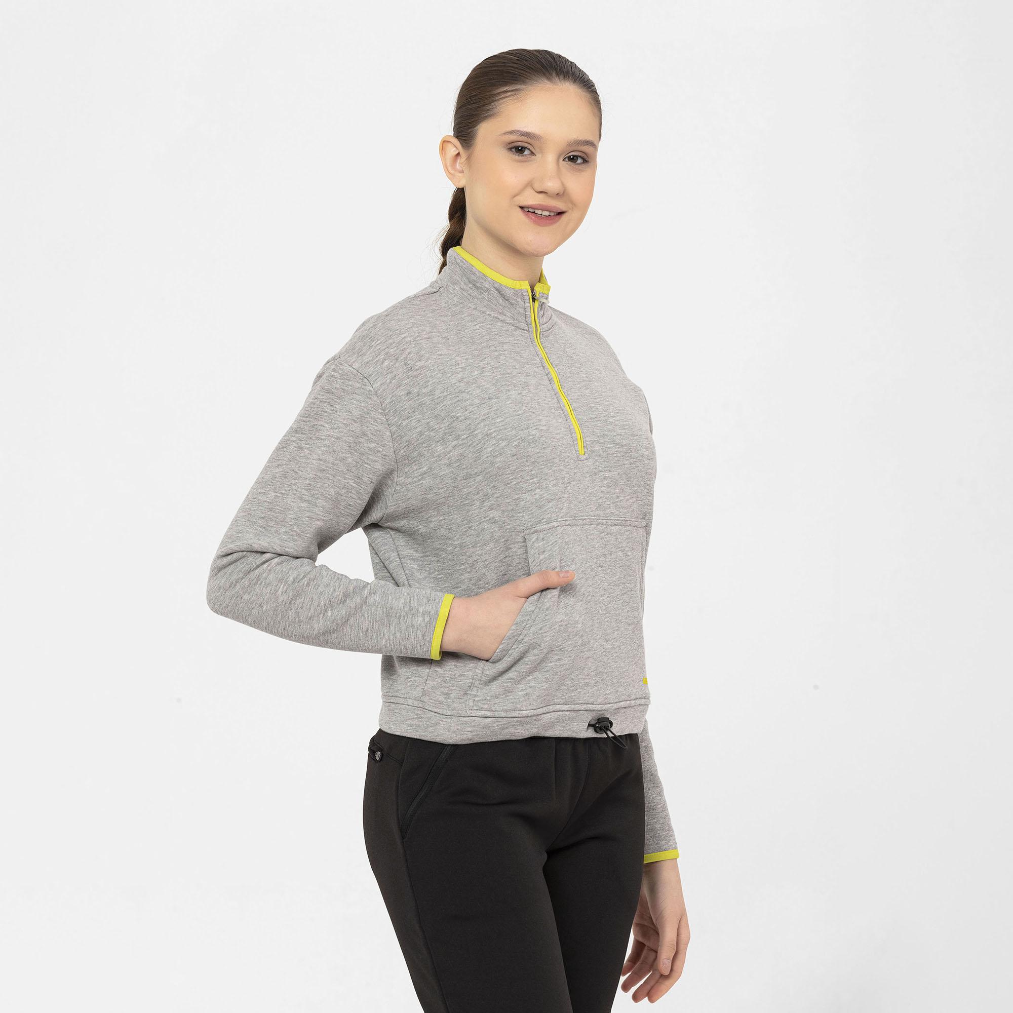 Merrell Sense Kadın Gri Sweatshirt