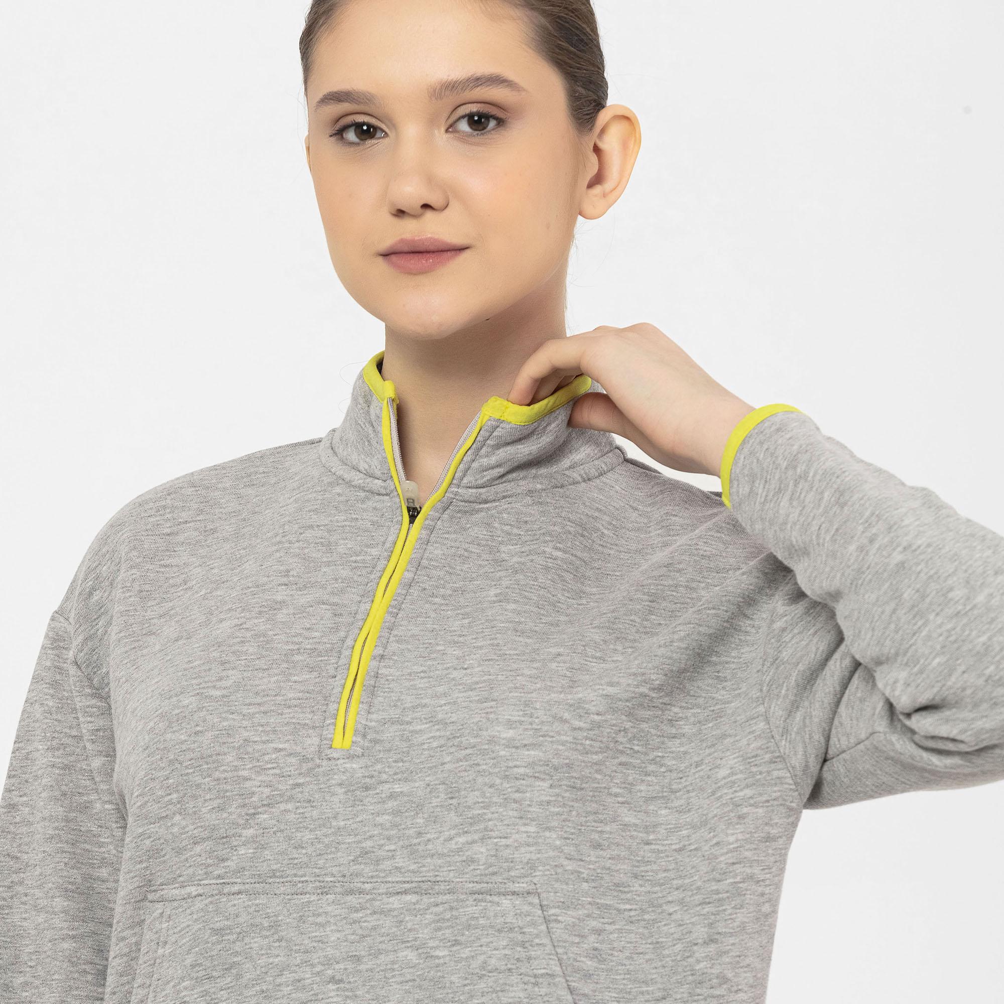 Merrell Sense Kadın Gri Sweatshirt