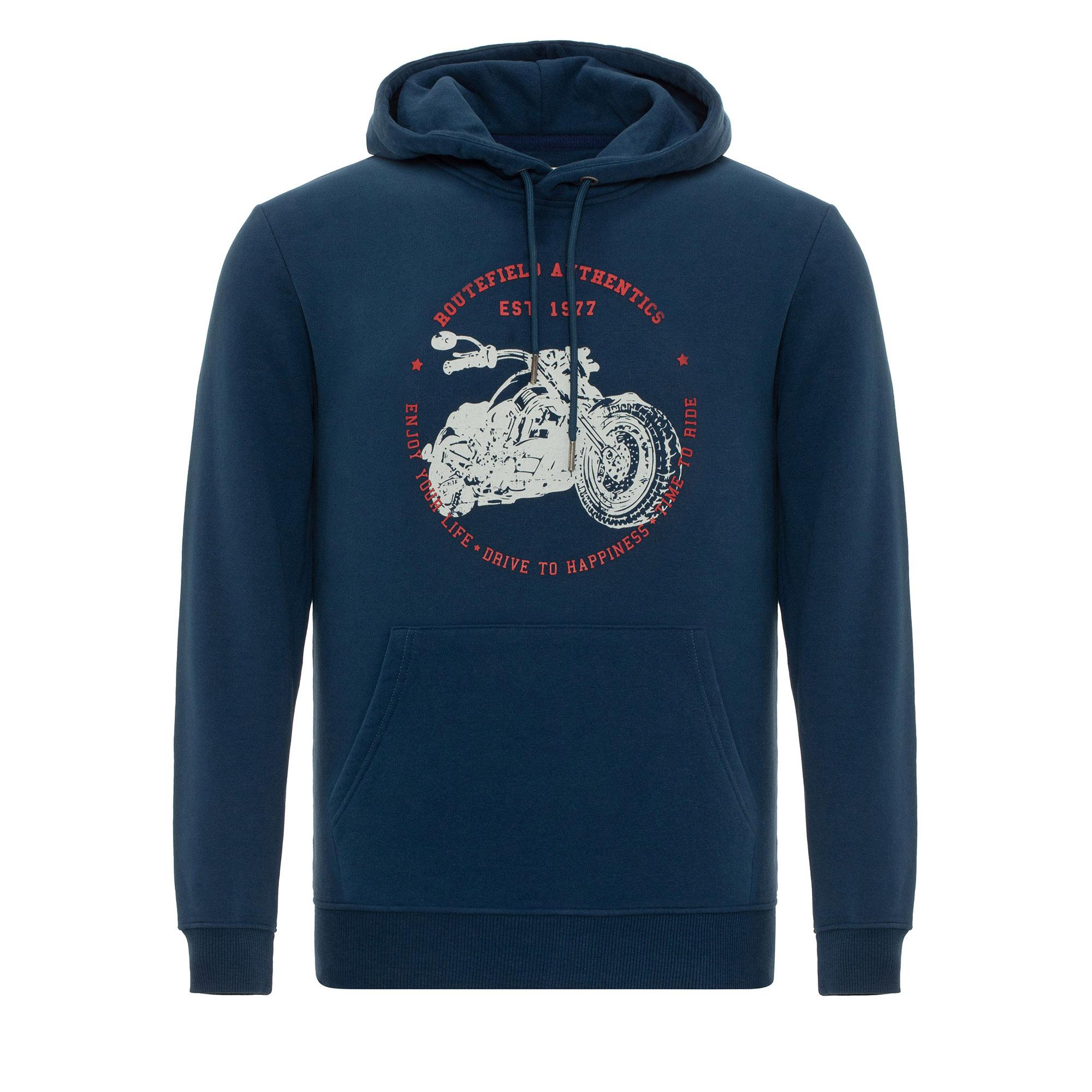 Routefield Harvey Erkek Mavi Sweatshirt