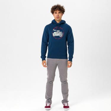  Routefield Harvey Erkek Mavi Sweatshirt