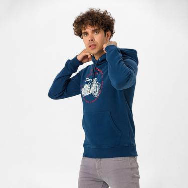  Routefield Harvey Erkek Mavi Sweatshirt