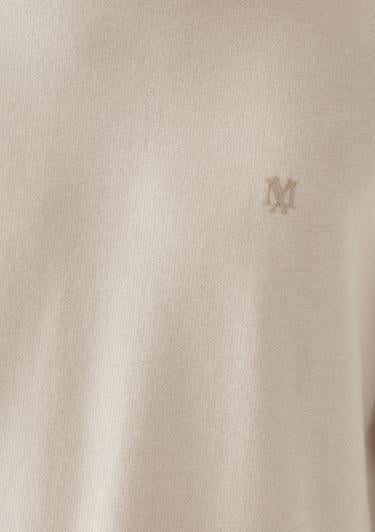  Mavi Mavi Logolu Bisiklet Yaka Bej Sweatshirt 065751-35111