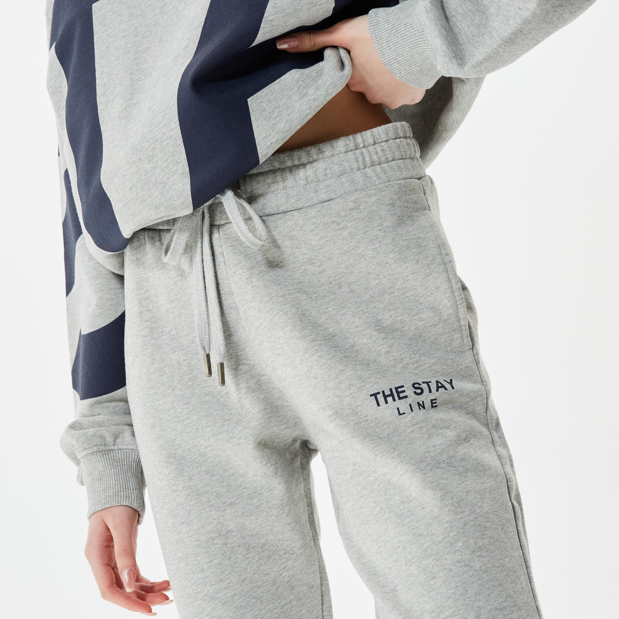 The Stay Line Veerlie Kadın Gri Eşofman Altı