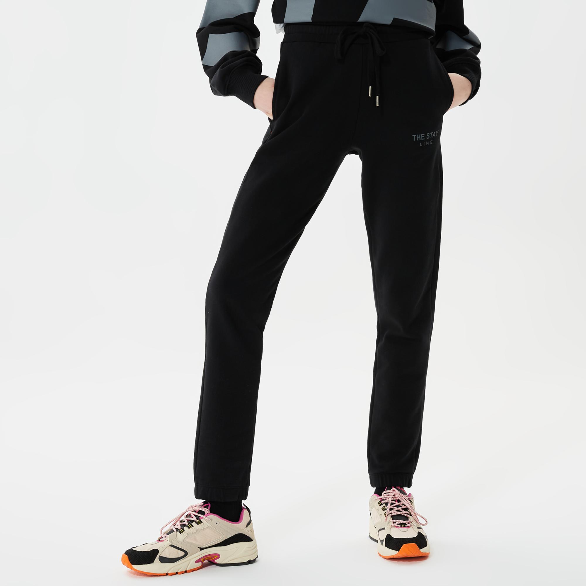 The Stay Line Veerlie Kadın Siyah Eşofman Altı