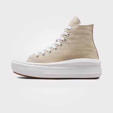 Converse Chuck Taylor All Star Move Platform Seasonal Color Kadın Krem Rengi Sneaker